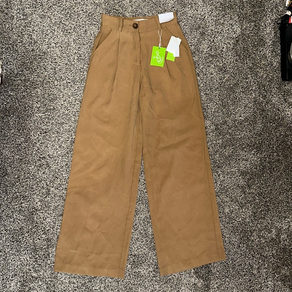 NWT Sam Edelman Size O. Pleated Trouser Pants